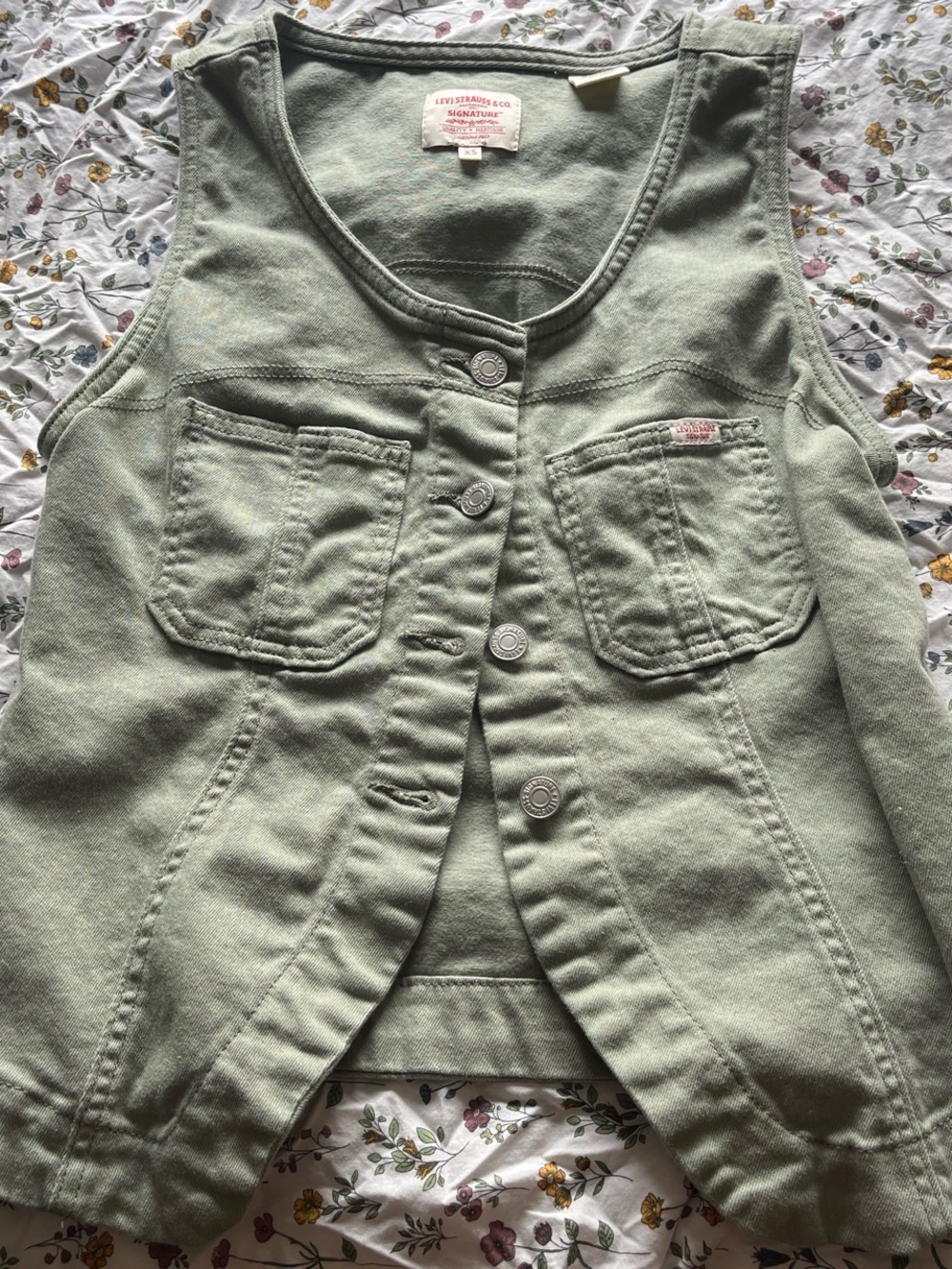 Levi's Sage green vest